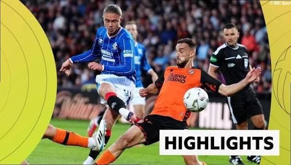 Dundee United vs Rangers: Opening Season Dramatic Draw
